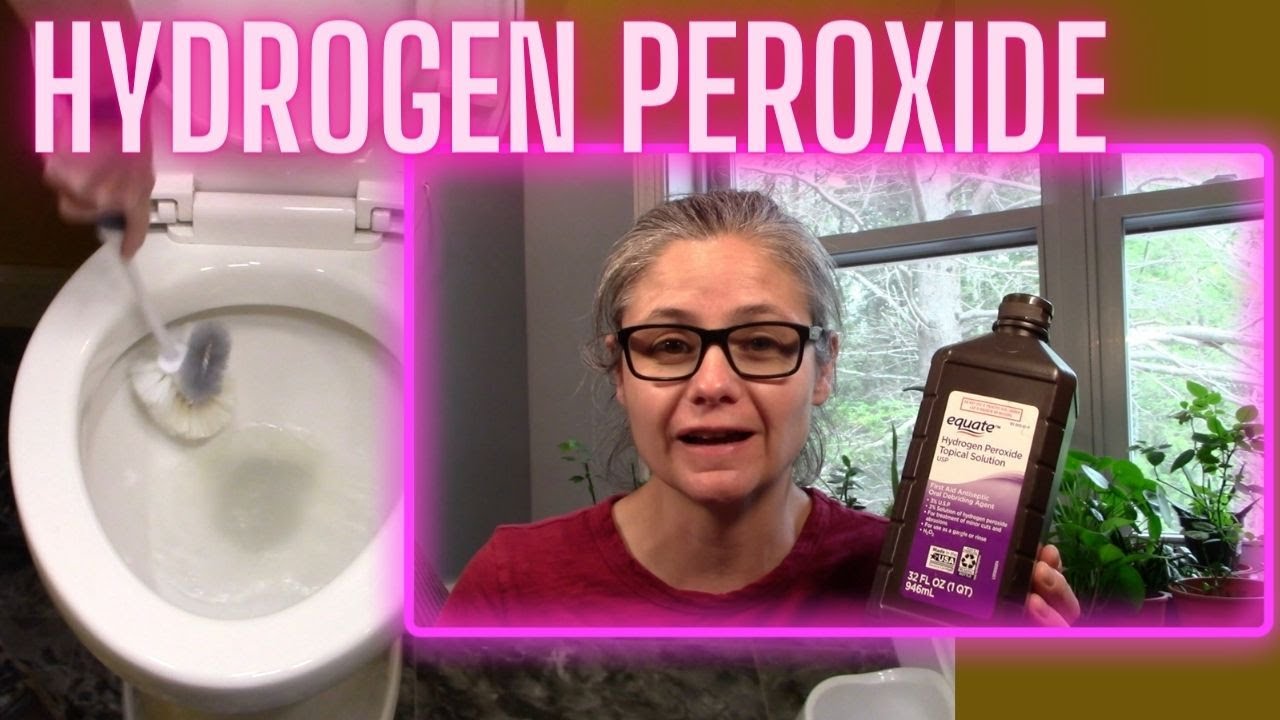 Does Hydrogen Peroxide  Disinfect My Toilet Bowl? VIEWER REQUEST!