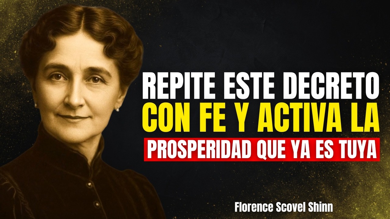 🔴 Repite Este Decreto con Fe y Activa la Prosperidad que Ya Es Tuya | Florence Scovel Shinn