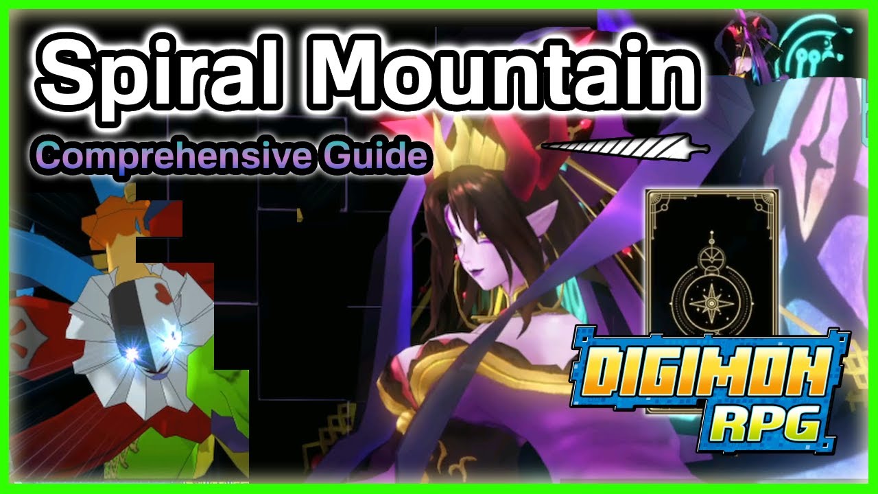 Spiral Mountain Full Guide - Digimon RPG