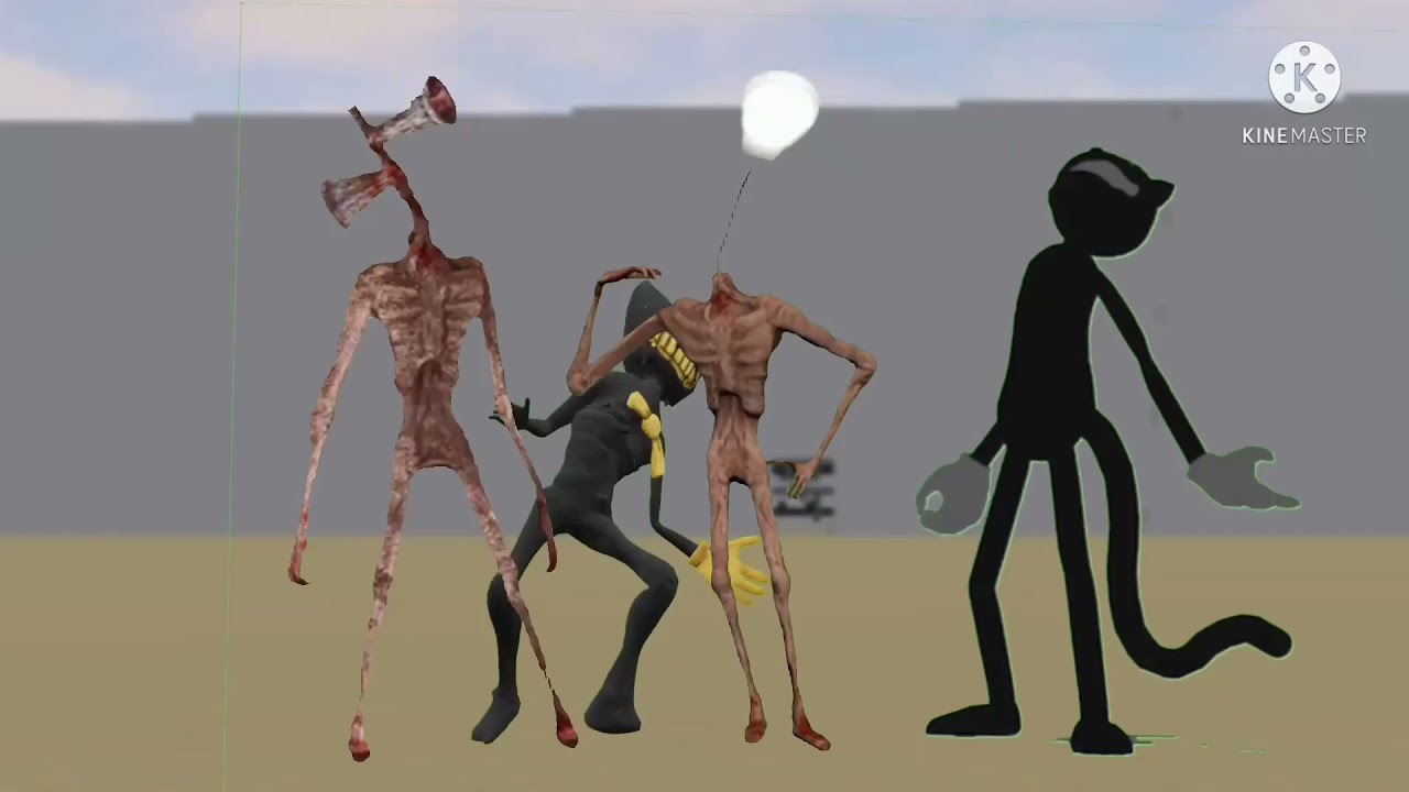 trevor Henderson in squid game part 1 (green light red light)