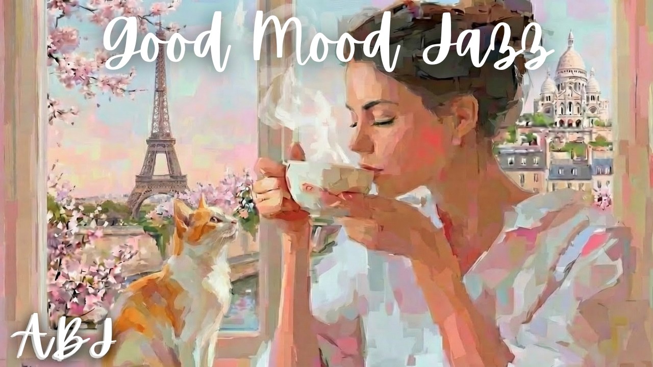 1940s Swing Jazz & Coffee Shop Vibes ☕Springtime in Paris
