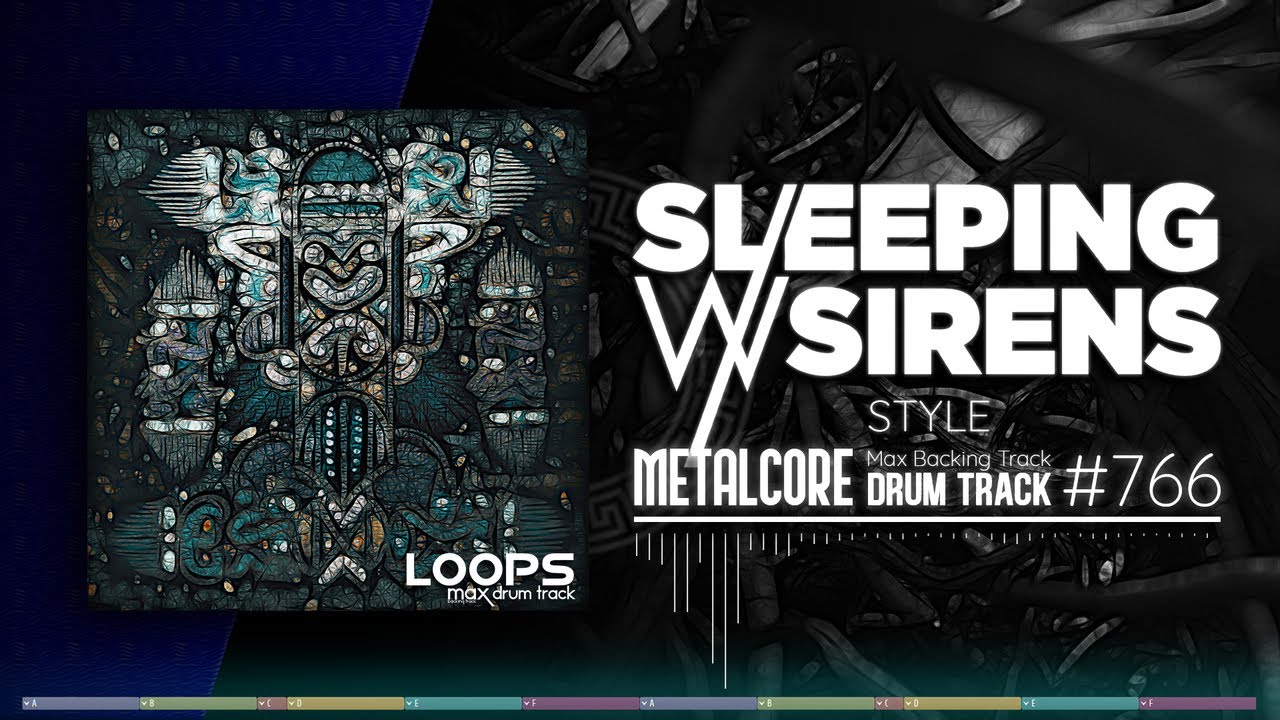 Metalcore Drum Track / Sleeping With Sirens Style / 160 bpm