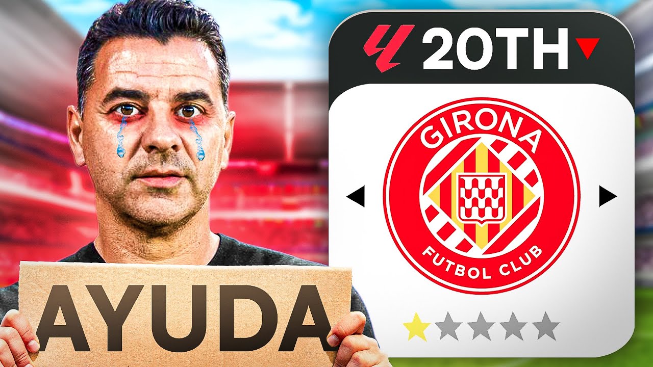 ¡Salvé Al Girona FC del Descenso... en FC 26!