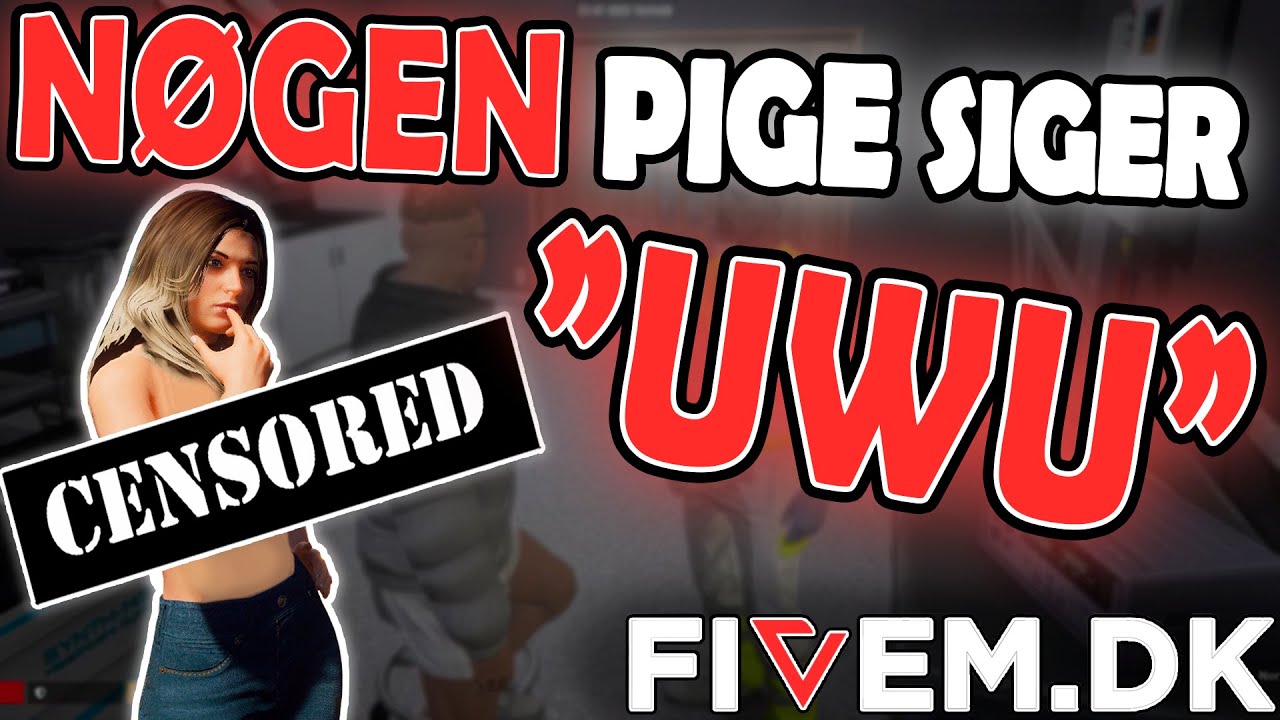 NØGEN DAME SIGER UWU TIL CONNIE! | FiveM Highlights