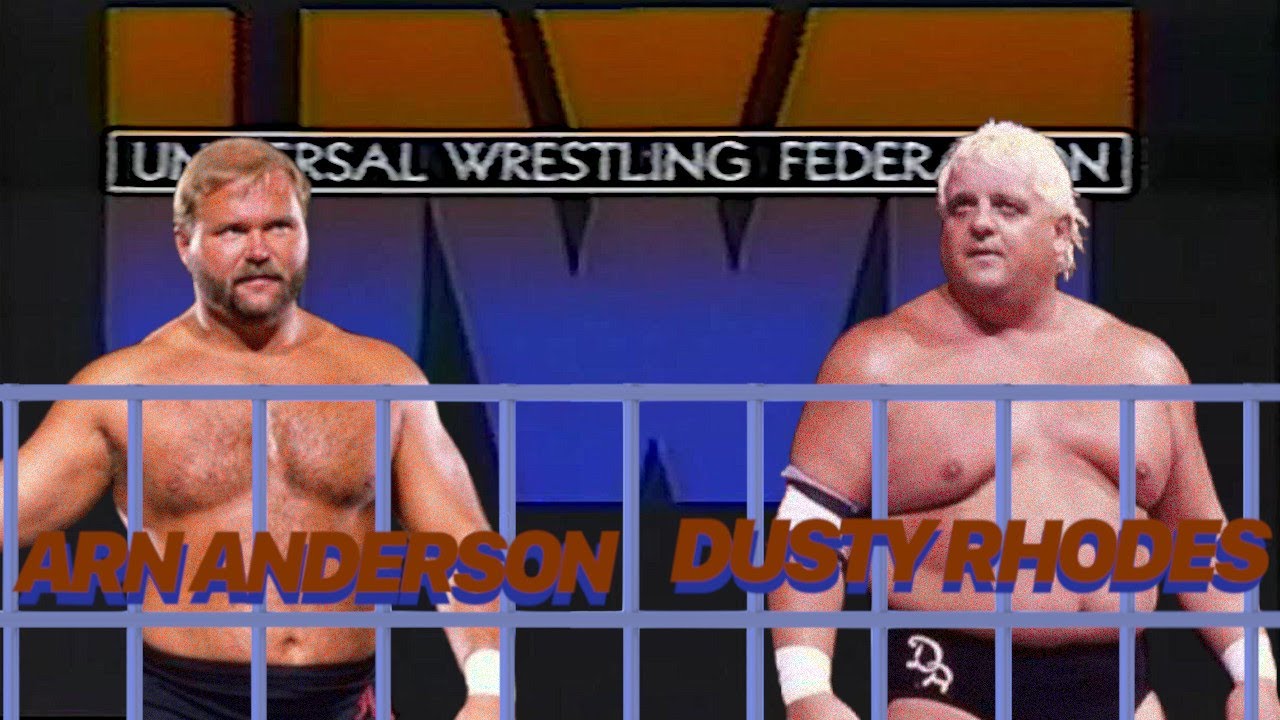 Dusty Rhodes v Arn Anderson in a Steel Cage (UWF, 1/19/1986)