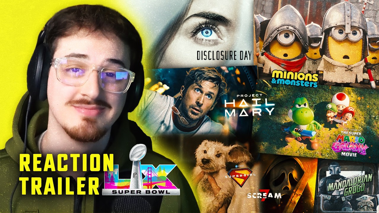 TUTTI i TRAILER del SUPER BOWL 2026! 👀🏈  | Reaction by ANJO