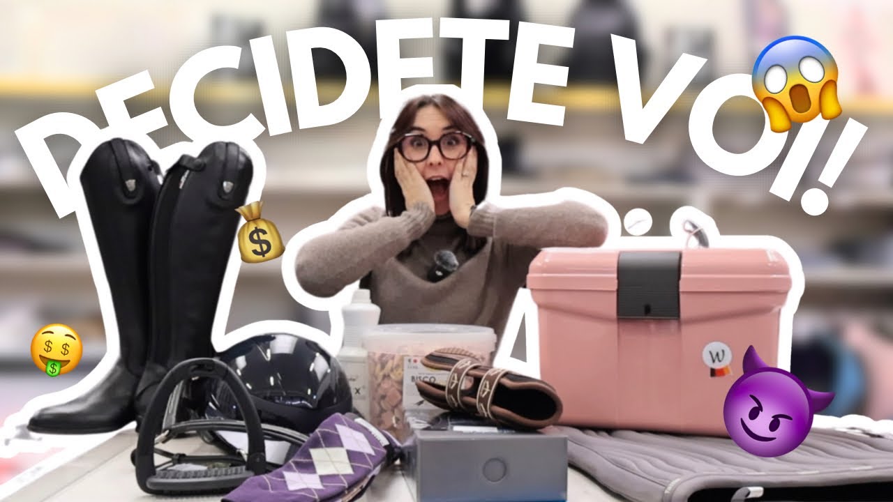 I MIEI FOLLOWERS DECIDONO IL MIO SHOPPING EQUESTRE da MY SELLERIA! 🤩🛍️