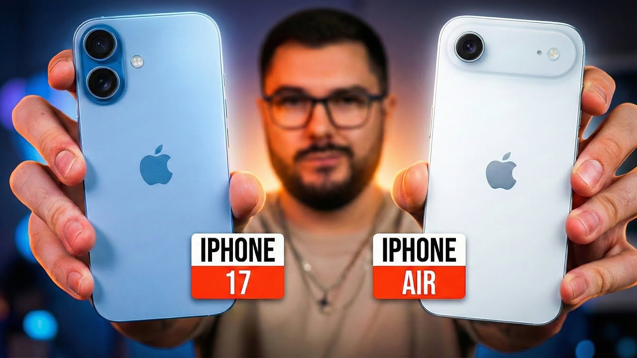 iPhone 17 vs iPhone Air – що обрати? Порівняння та досвід!