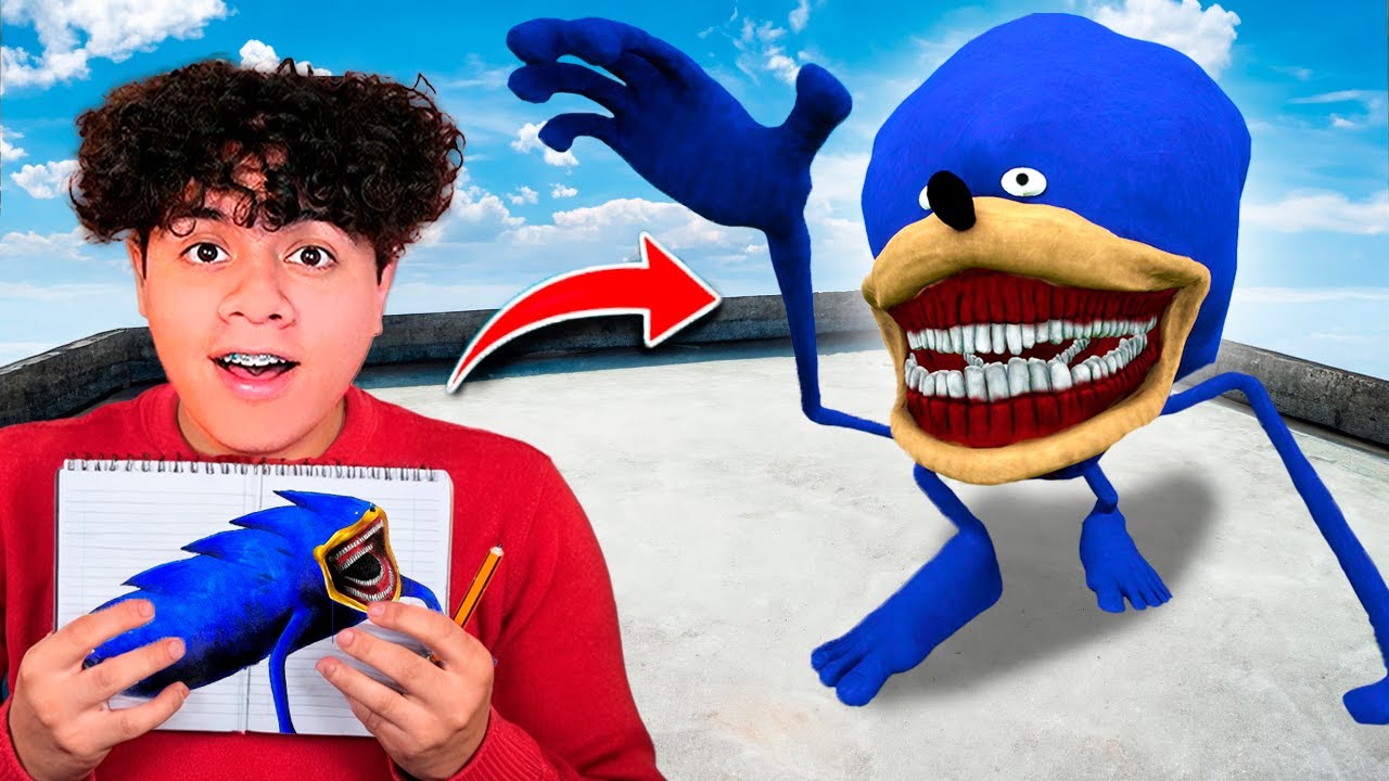 No dibujes este SHIN SONIC TAPES en GMOD.. (AYUDA)