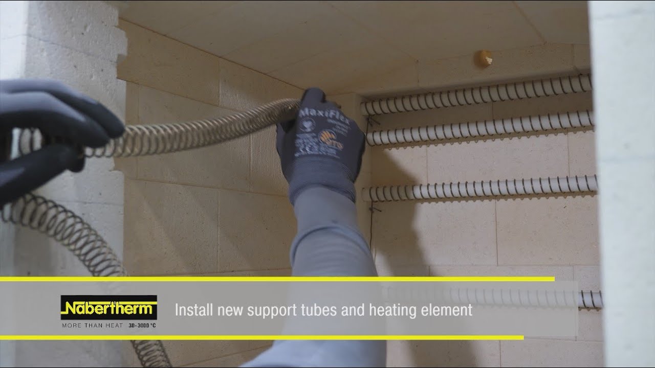 Výměna topných elementů u komorových pecí Nabertherm