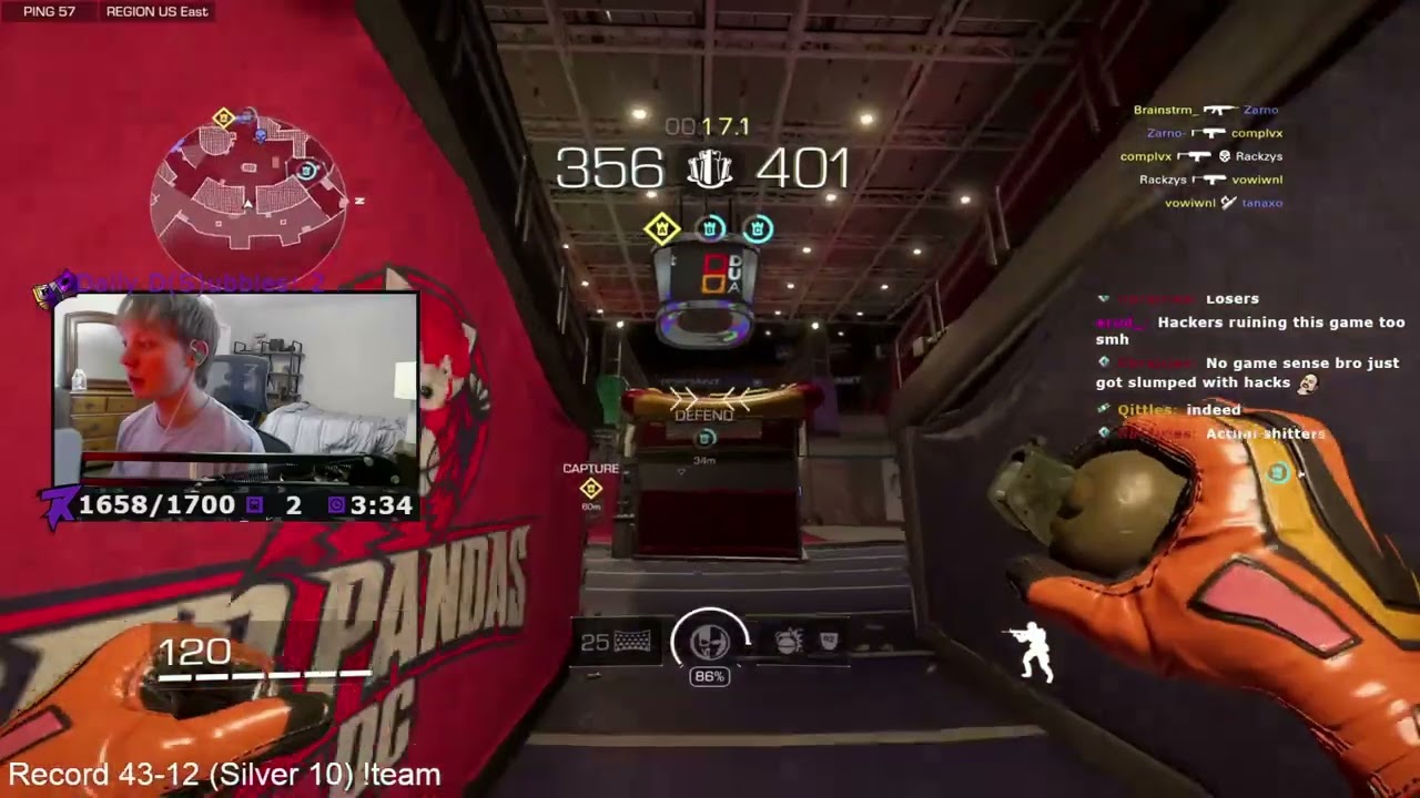 Movement God Rackzy Vs 3 Hackers in Ranked XDefiant!