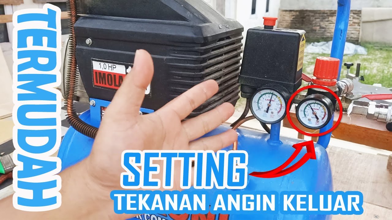 UNTUK APA SIH MENGATUR TEKANAN ANGIN KELUAR PADA KOMPRESSOR????  (LAKONI IMOLA 125)