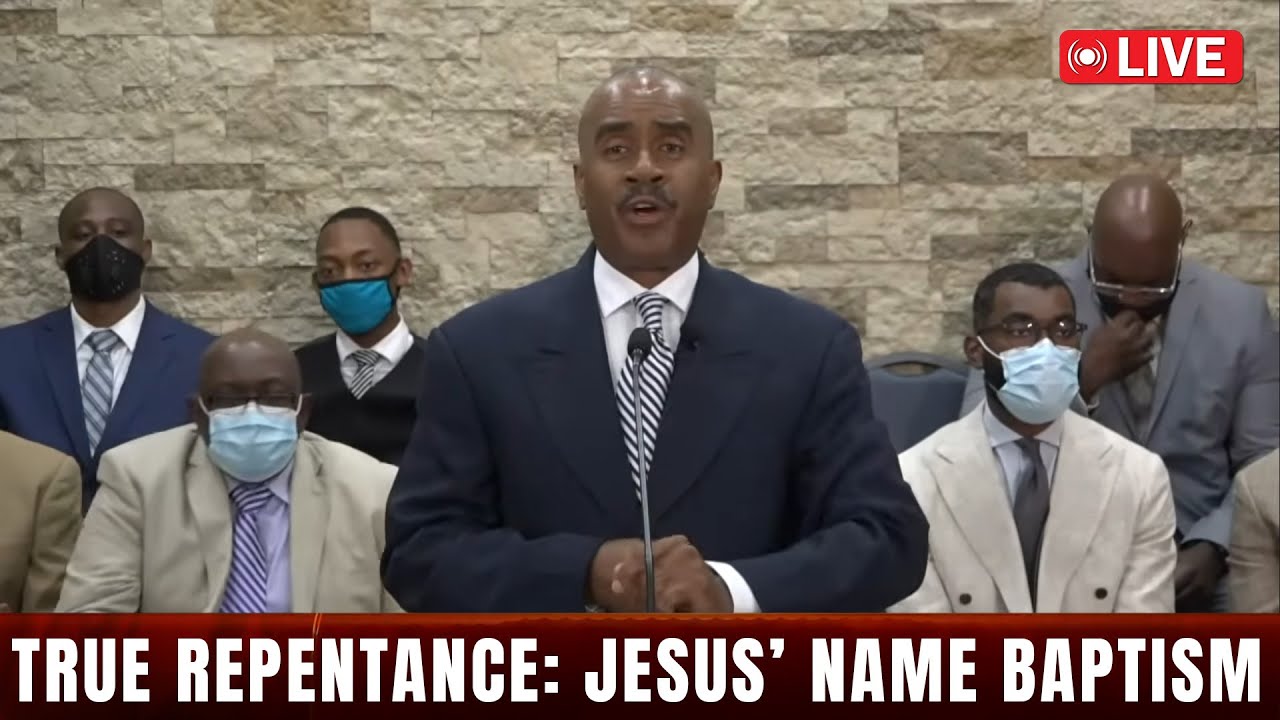 Pastor Gino Jennings [January 09, 2026]... True Repentance: Jesus’ Name Baptism