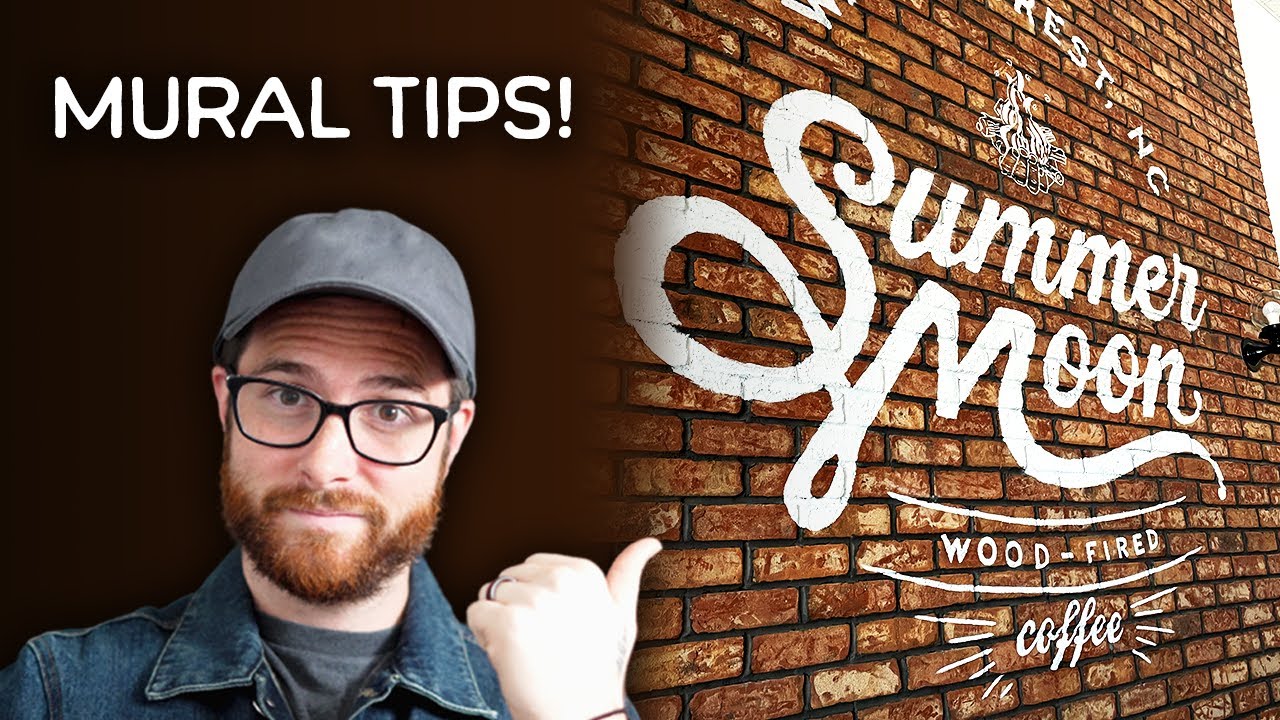 Easy Tips For Painting A Mural On Brick Walls