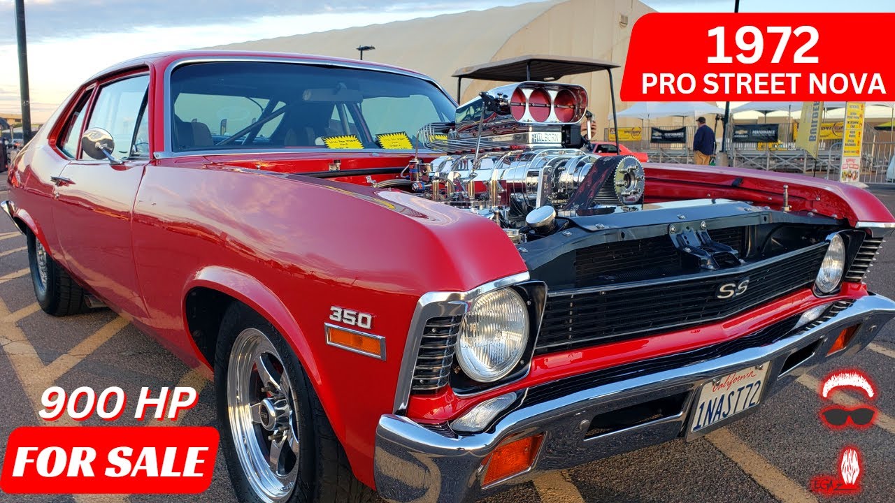 You Won't Believe How Good This 1972 Pro Street Nova Looks in RED! at GoodGuys 2022