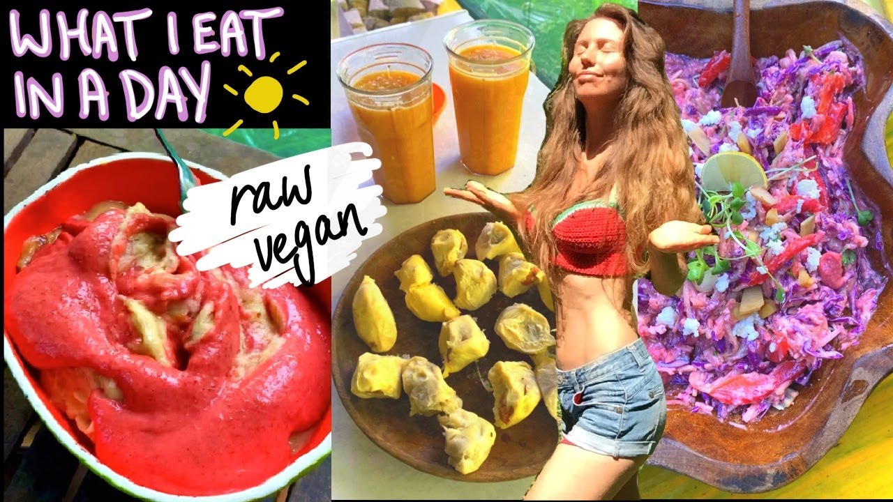 What raw food i eat in a day on the frugivore diet (+ raw till 4 testimonials) #96