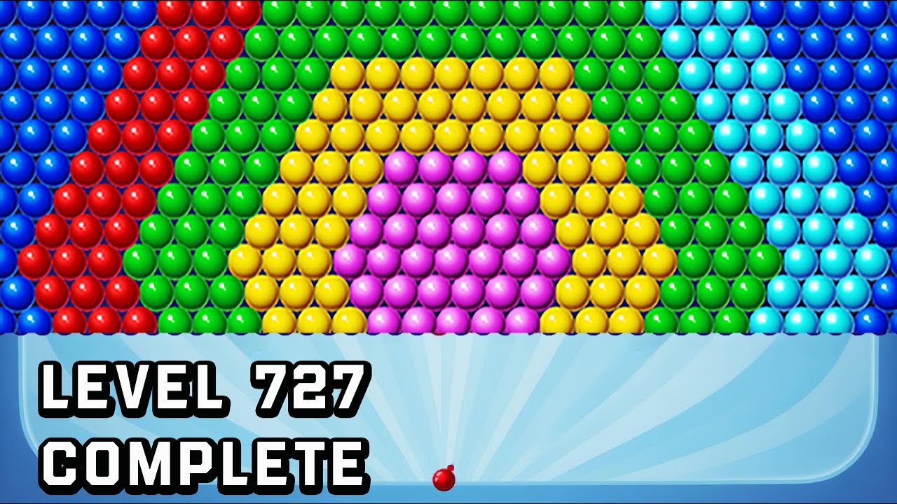 🔥 Bubble Shooter Classic Pop 🟢 Level 727&ndash; Step-by-Step Guide to Victory 🎯 Bubble Shooter Game Play