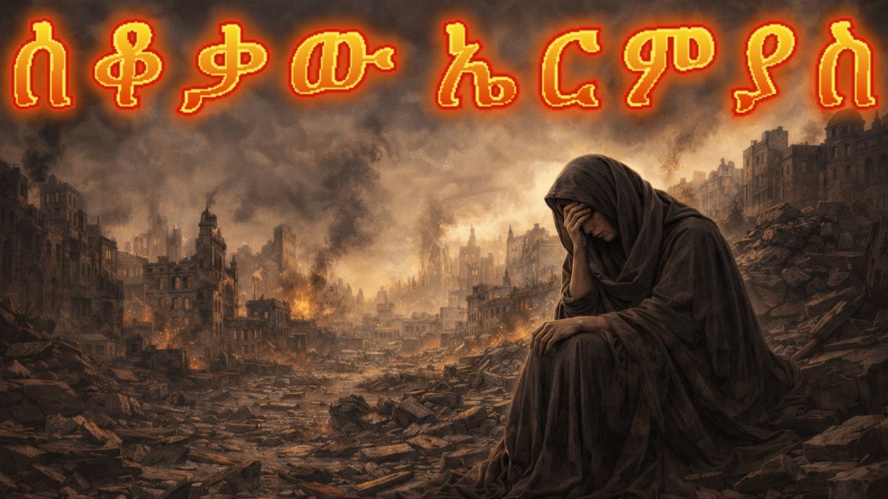 Amharic Holy Bible መጽሐፍ ቅዱስ በድምጽና በጽሑፍ፦ Lamentations ሰቆቃው ኤርምያስ 1-5