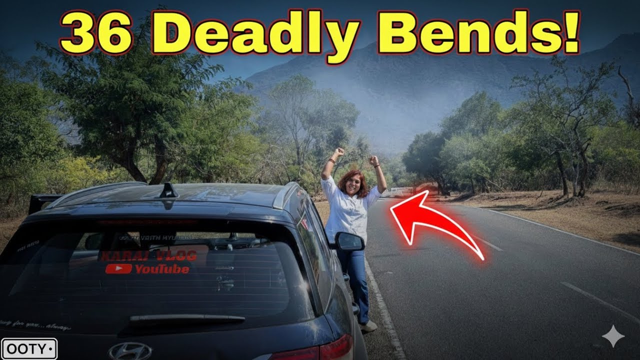 Bangalore to Ooty via 36 Hairpin bends|Ketty valley Stay|Route Gudie|Karaj Vlog