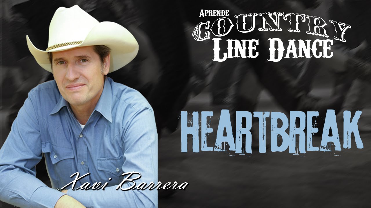Como bailar HEARTBREAK 32 pasos Country Line Dance Clase y Baile