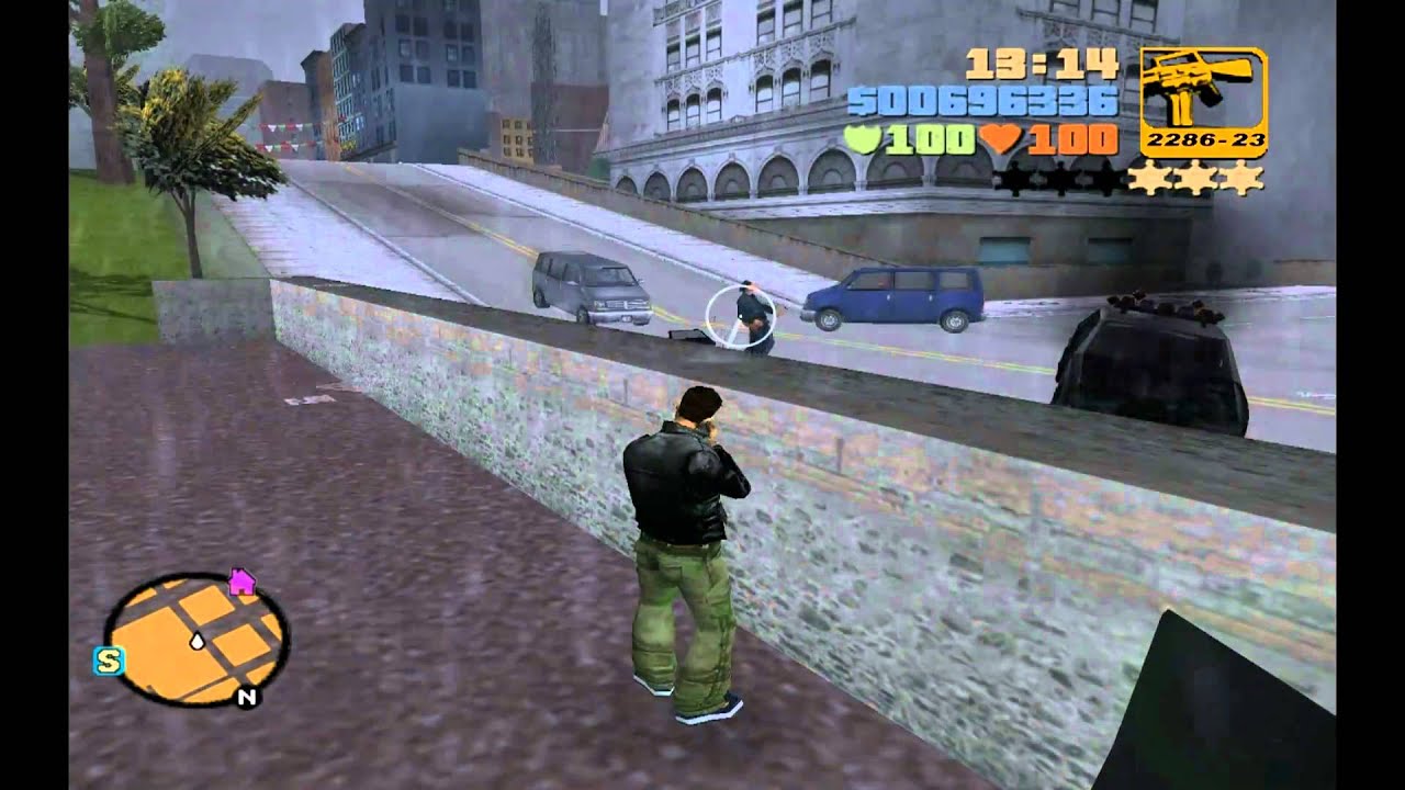 GTA III - Police Chase Endings - PC - HD