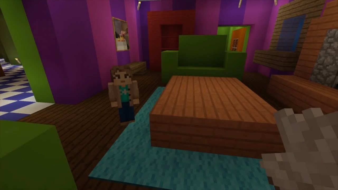 فيلم ماين كرافت رعب ( ‏لعنة القناع ) الجزء الثالث