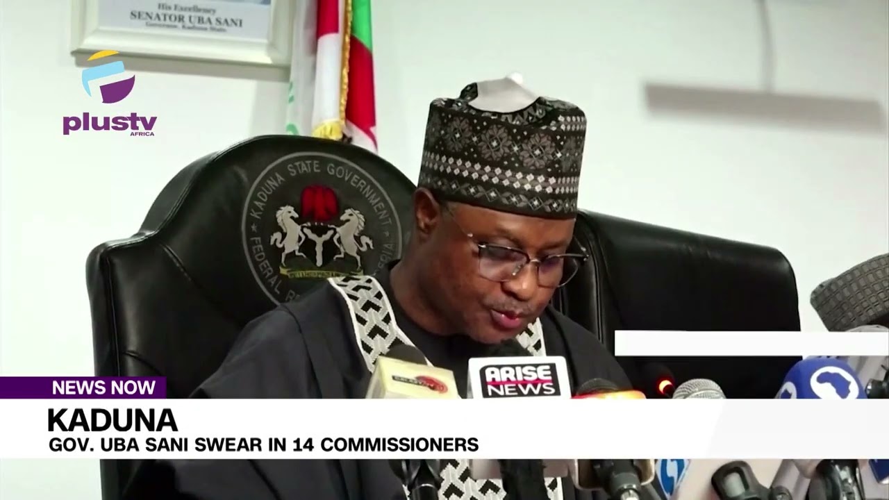Kaduna: Governor Uba Sani Swear In 14 Commissioners