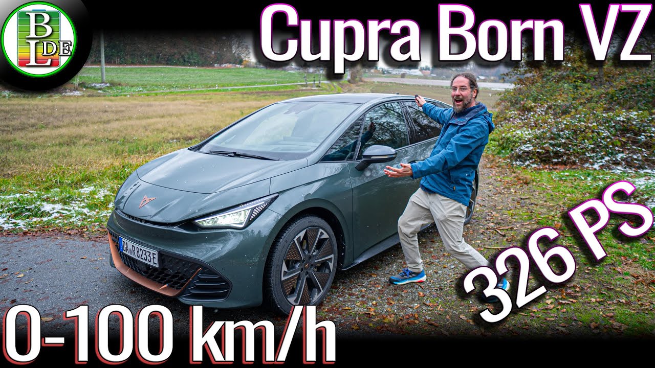Beschleunigung Cupra Born VZ von 0-100 km/h