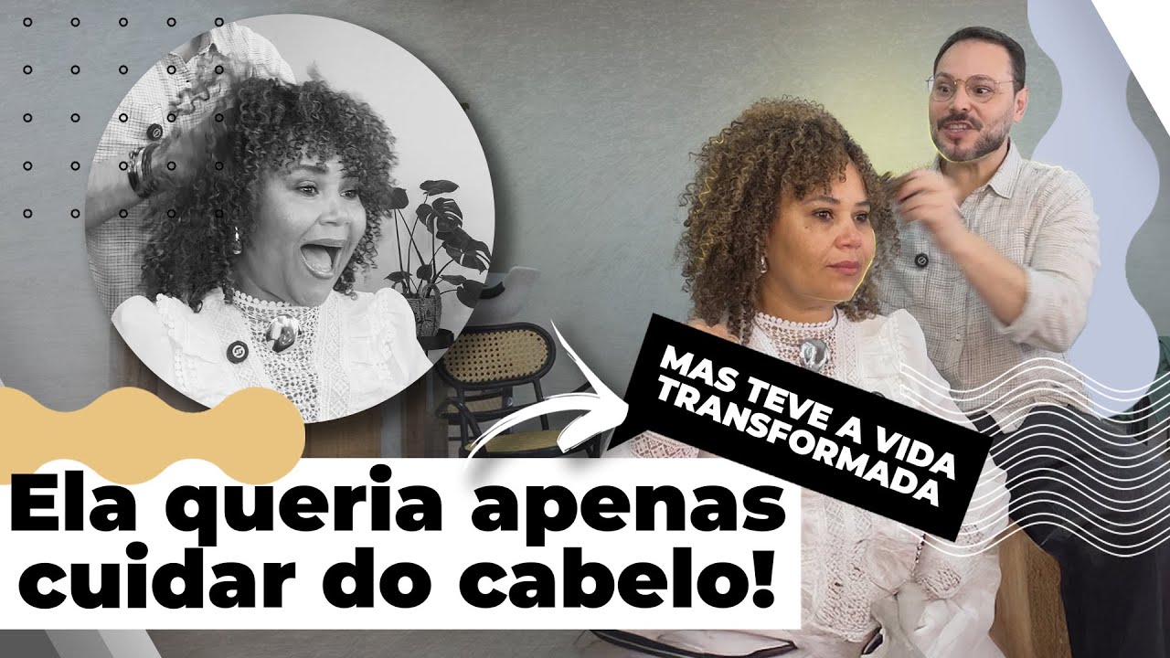 Ela NÃO ACREDITAVA MAIS no PRÓPRIO cabelo! | The Therapy - Episódio 1