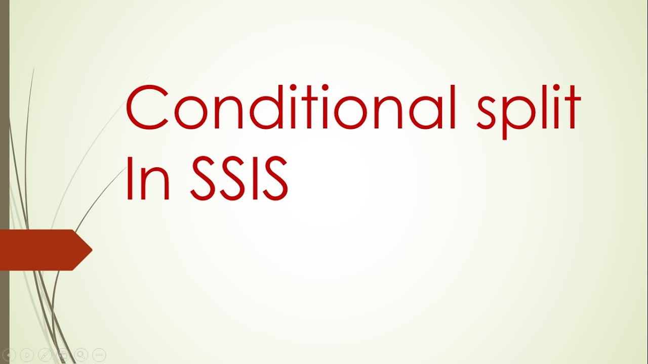 Conditional split In SSIS | SSIS tutorial for beginners | Baics of SSIS