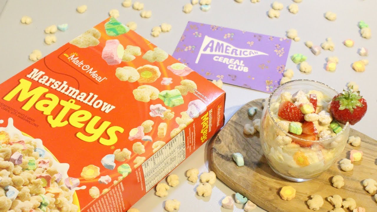MARSHMALLOW MATEYS Eton Mess | American Cereal Club Special | #Ad