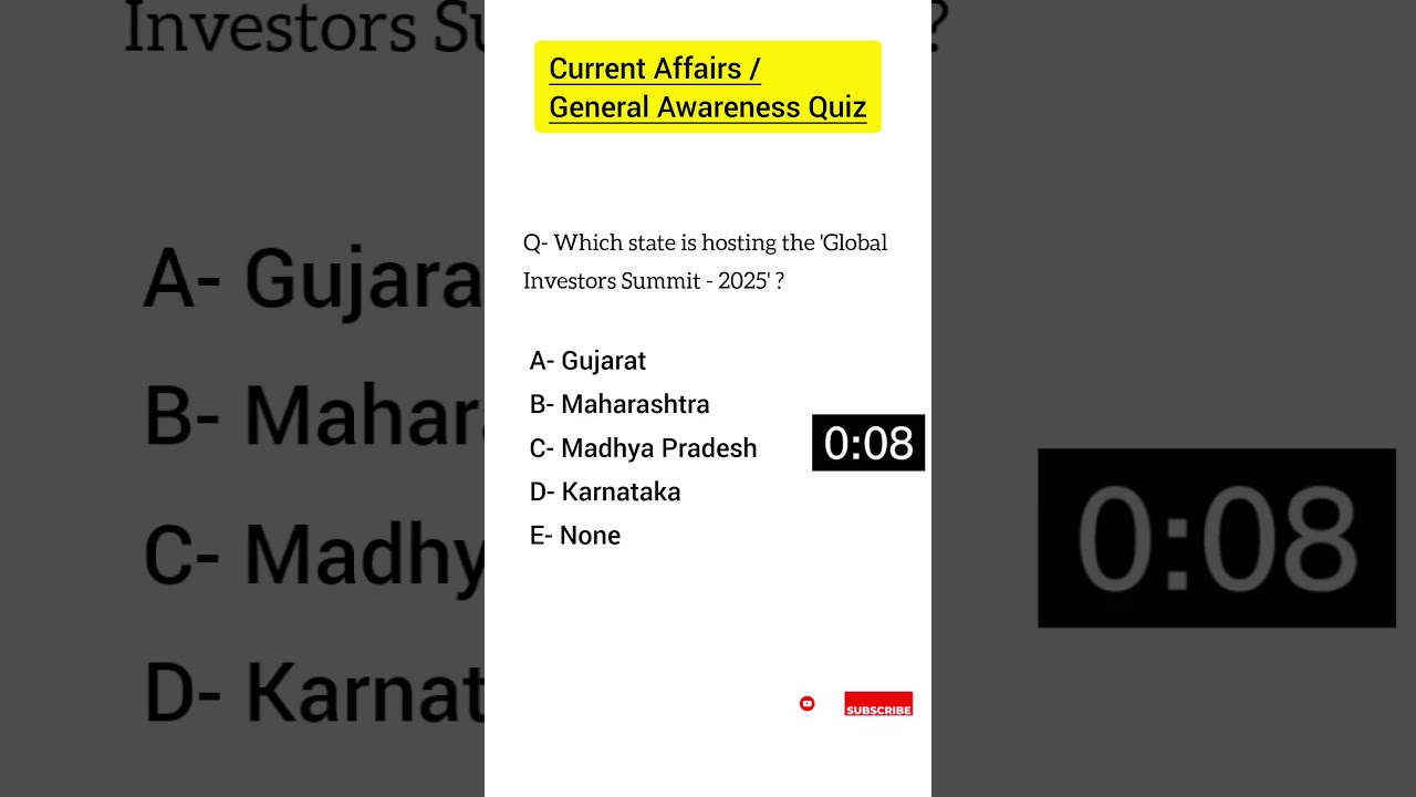 #75 General Awareness SBI clerk mains / SBI PO Mains 2025 |Current Affairs Quiz #bankexams2025