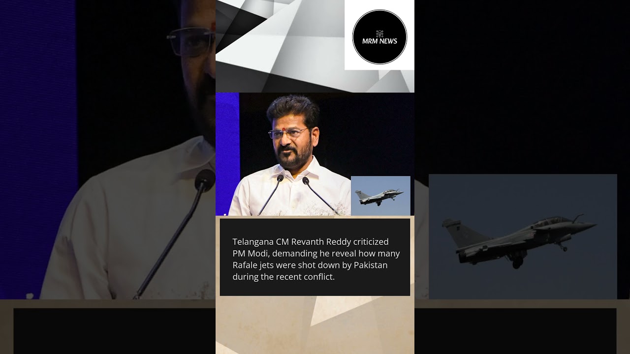 Rafale Controversy: Revanth Reddy Slams PM Modi&rsquo;s Silence