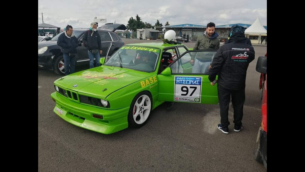 BMW E30 &Mu;3  Kalkounos by KB Remap Athens Circuit HTTC Track Day