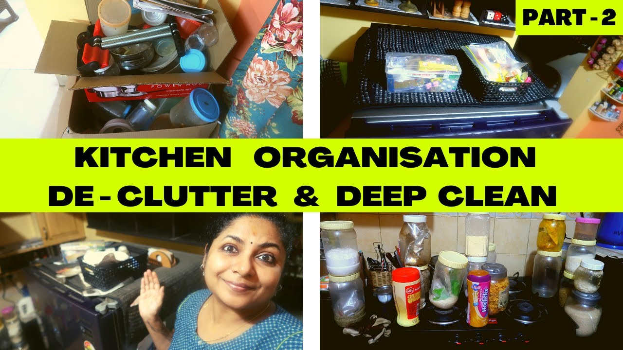 Kitchen Organization in Tamil | Part - 2 | Deep Cleaning | Kitchen Decluttering | Fridge Cleaning