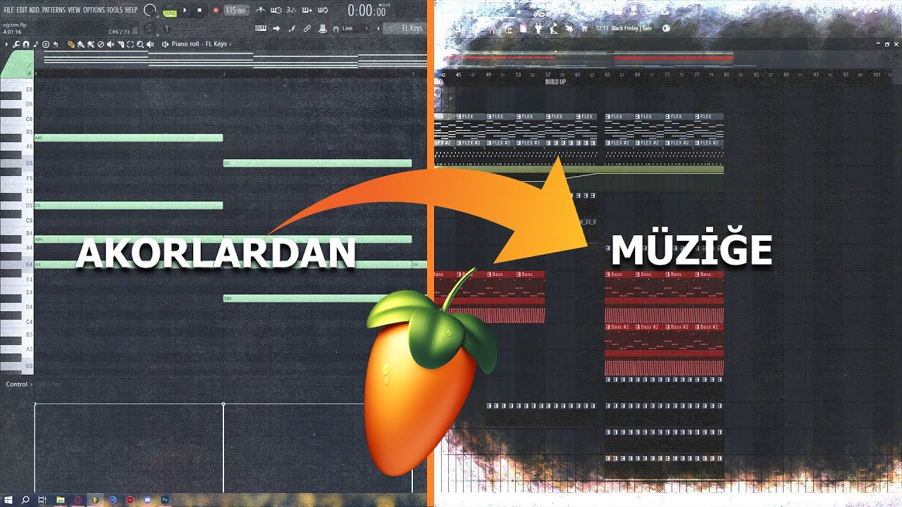FL Studio Başlangıç Dersleri #10  - Başlangıç Seviyesi Bir Şarkı Yapıyoruz