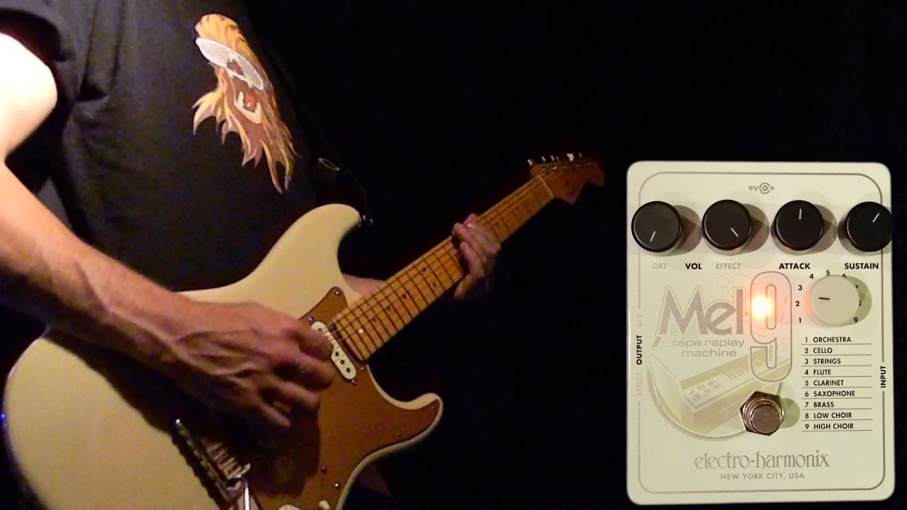 EHX electro-harmonix Mel 9 Soul Food demo