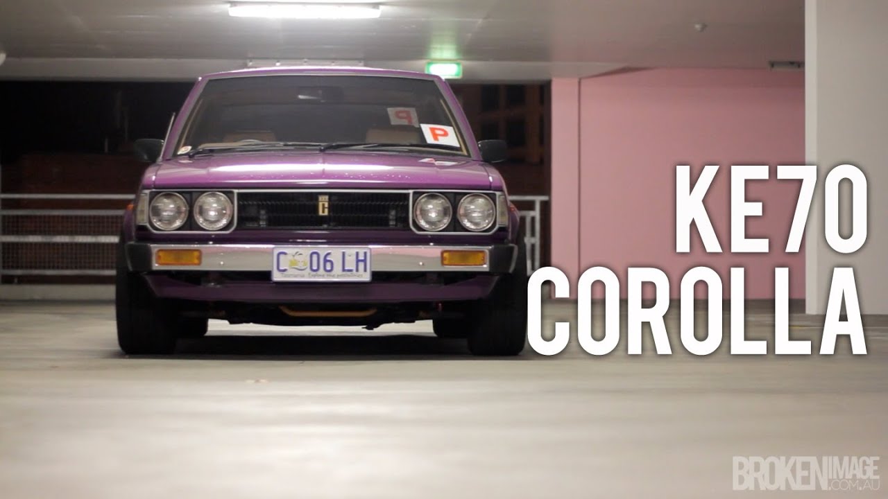 Ke70 Corolla With Matthew Long | Brokenimage.com.au