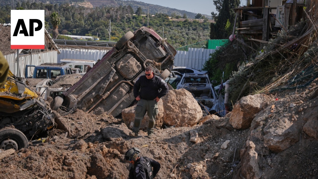 Multiple injured after Iran launches missile attack in central Israel