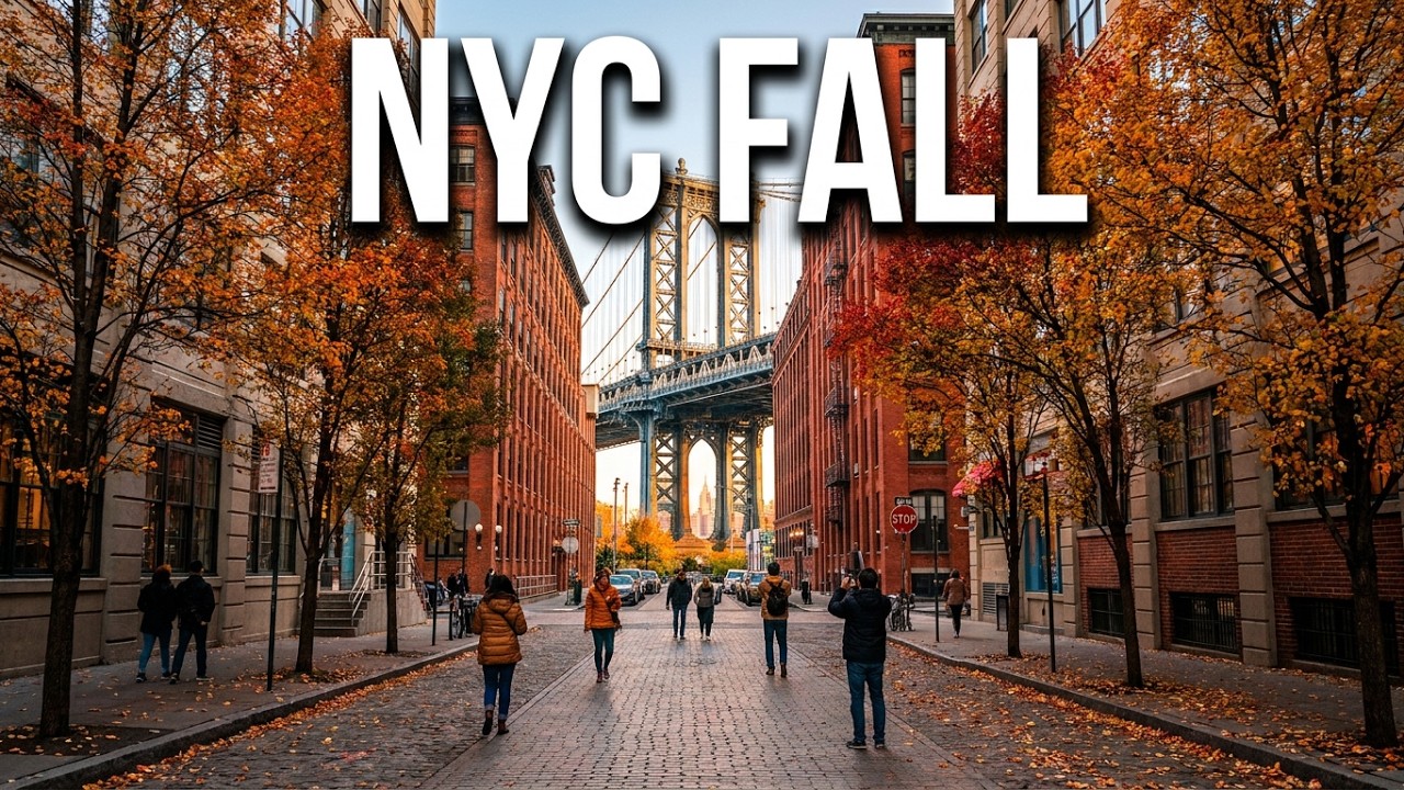 New York City in Fall: Dumbo, Brooklyn Evening Tour (October 25, 2021)