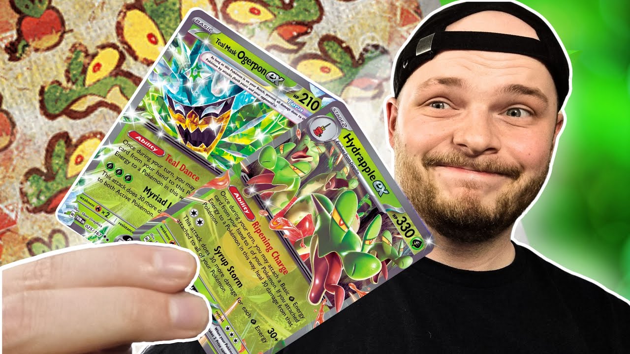 🍏 Wie gut ist das NEUE HYDRAPFEL EX Deck aus Pokémon Stellarkrone?