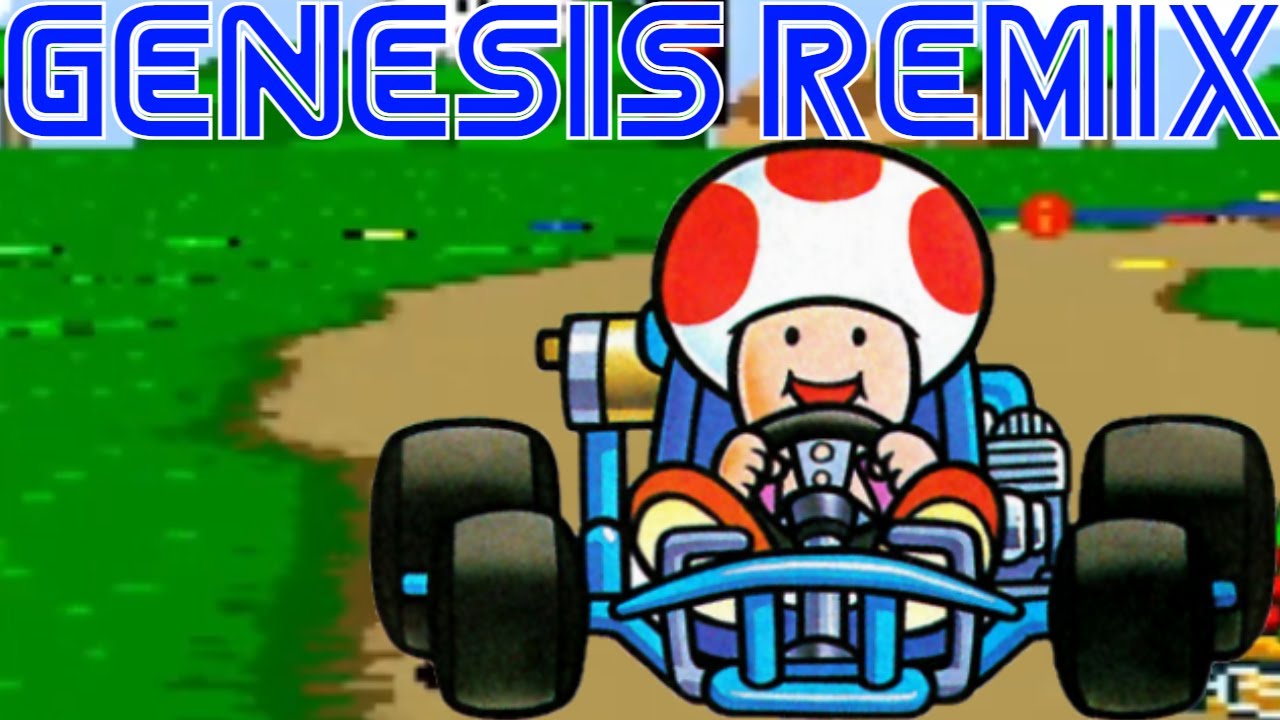 Super Mario Kart - Donut Plains (Sega Genesis Remix)