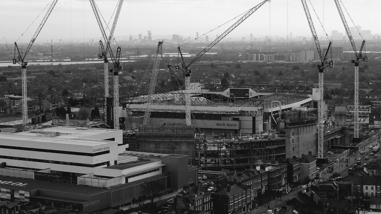 New Spurs Stadium Time Lapse - 7 Dec 2016 to 7 Feb 2019