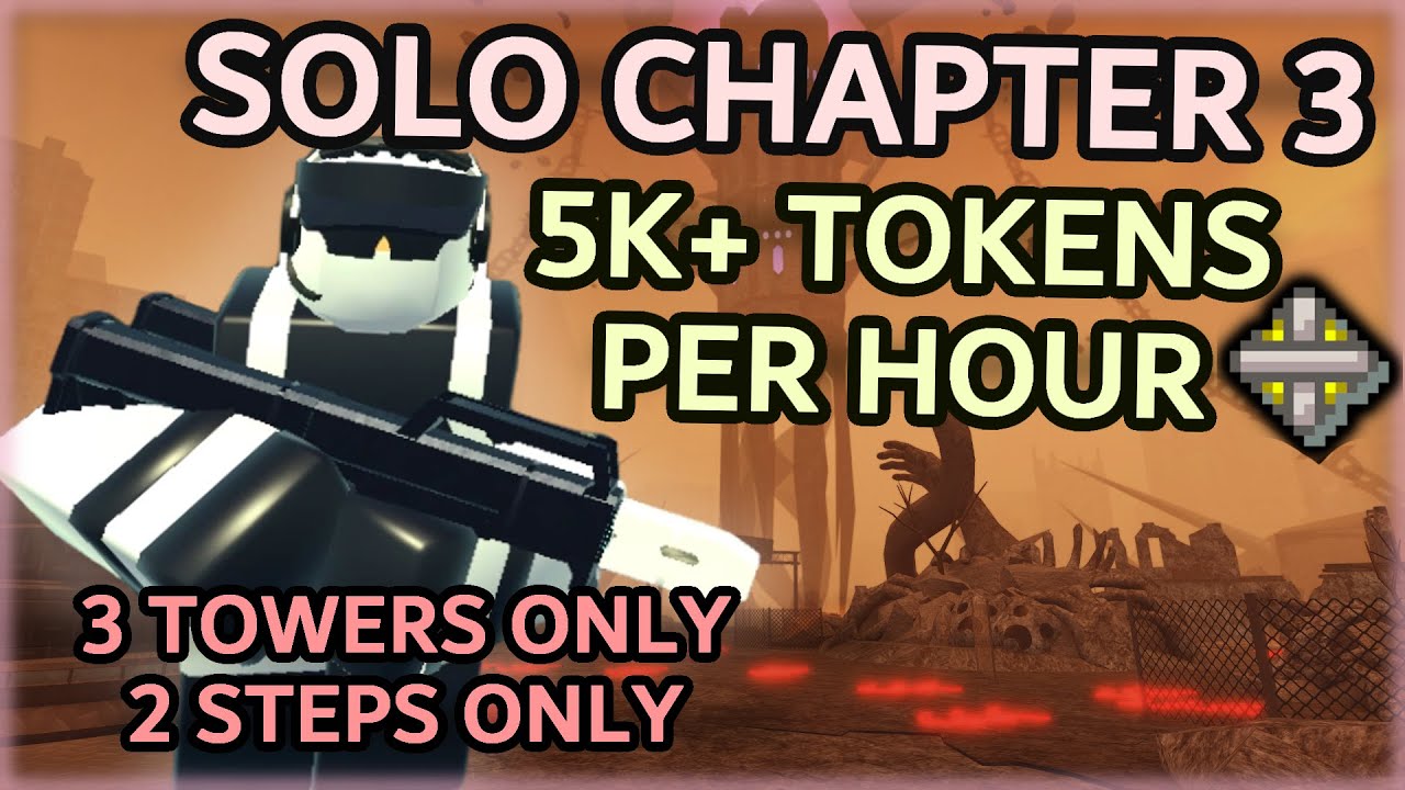 EASIEST WAY TO SOLO CHAPTER 3 NIGHTMARE | Tower Defense X