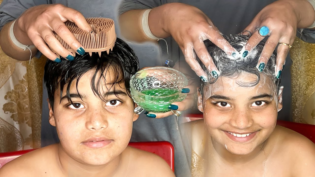 SOFT ASMR Hair Washing Experience!