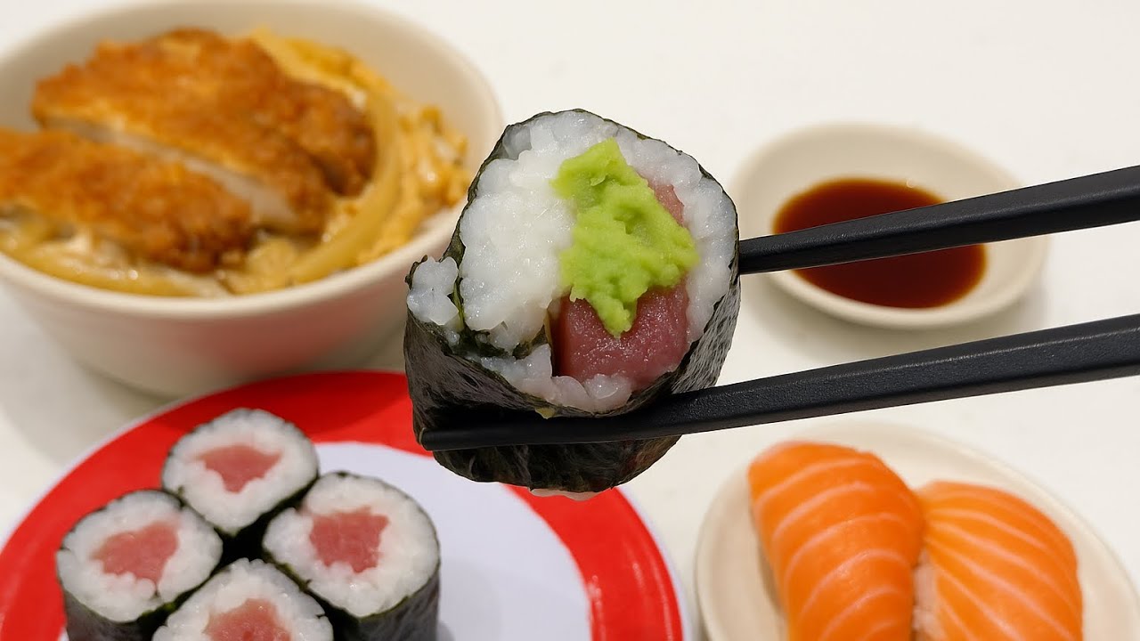 Genki Sushi Favorites – Japanese Sushi POV Eating