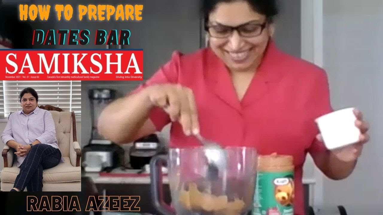 How to Prepare Rabi's Dates Bar: A Cookery Class by Rabia Azeez