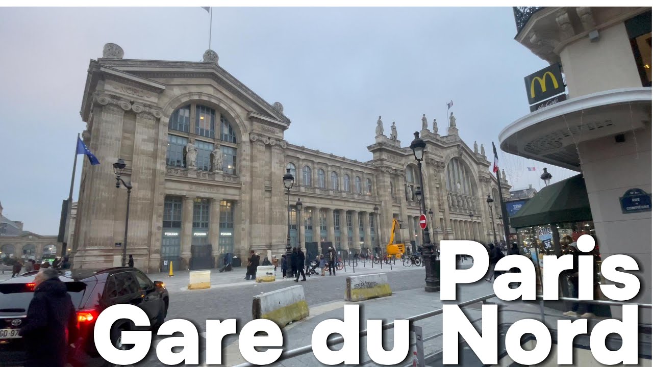 Gare du Nord 🚆 Paris🇫🇷| Biggest train Station in Europe #ParisGareDuNord#TrainStation#EuropeTravel