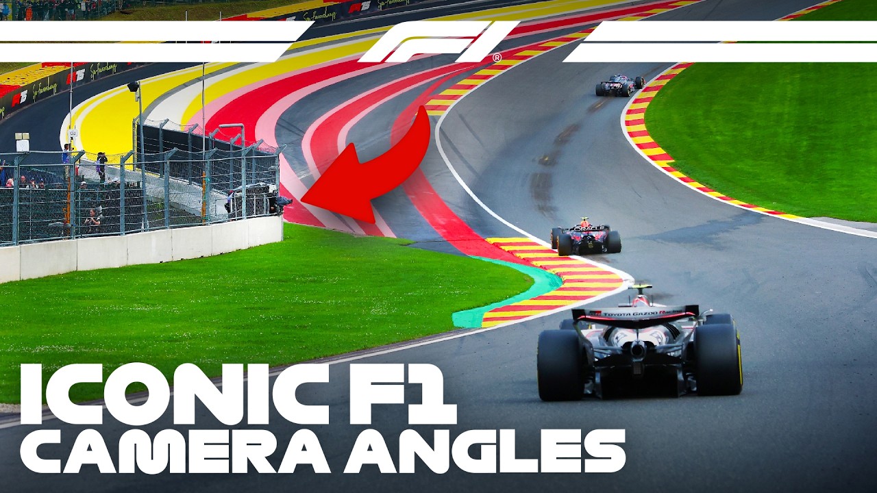 F1's Most Iconic Camera Angles