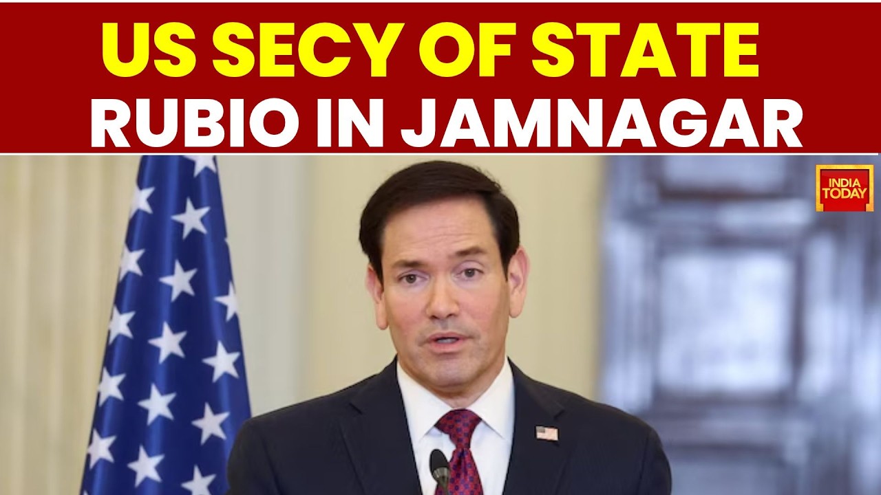 US Secretary of State Rubio Visits Jamnagar, Explores Energy Ties and Refinery Push | Gujarat